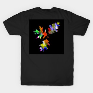 Oak Leaves in Color T-Shirt